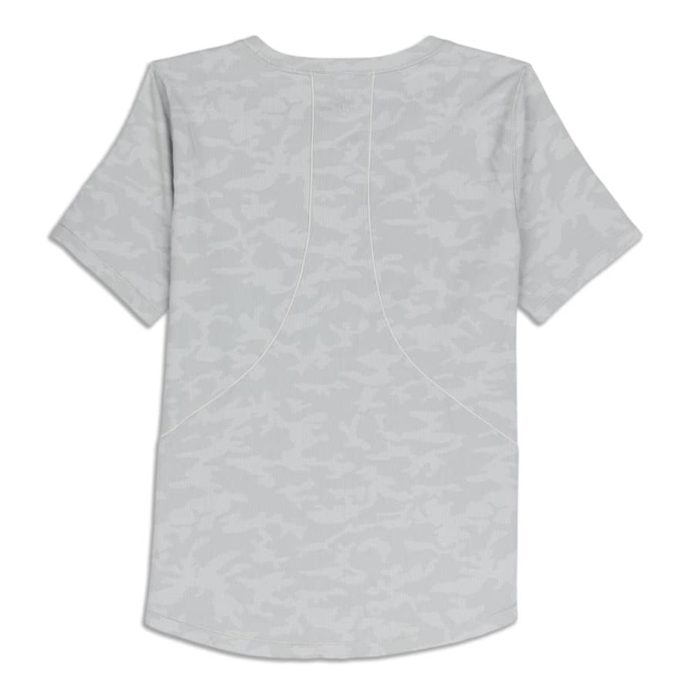 Lululemon Camo Long Distance Short Sleeve Shirt